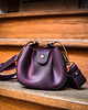 torby na ramię Śliwkowa torebka na ukos od LadyBuQ Art . Mała torebeczka vintage 2