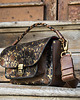 torby na ramię Skórzana torebka Lara wykonana ze skóry w kolorze złotym i akcentami brązu 7