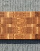 deski do krojenia i tace Deska do krojenia w stylu End Grain 38,5x19,5 cm. Deska do serwowania. 2