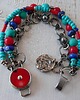 bransoletki z kamieni naturalnych -turkus, koral, lapis lazuli- 1