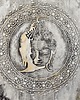 obrazy Budda mandala obraz dekoracja strukturalna ręcznie malowana 1