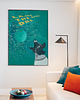 plakaty Łajka, kosmiczny pies - plakat fine art, giclee 5