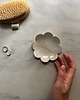 pojemniki na biżuterię Ceramiczna Miseczka Kwiat na Drobiazgi Biżuterię Pearl Matte 4