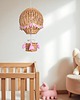 lampy do pokoju dziecka Abażur do pokoju dziecka , balon dekoracyjny z koszem (do pokoju dziewczynki) 3
