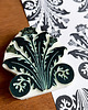 stemple Ręcznie robiony stempel do tworzenia kartek, mlecz w stylu art nouveau 4