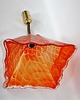 lampy wiszące Szklana lampa wisząca, lata 70 4