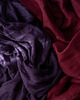 zasłony Przejrzysta zasłona z Lnianego Muślinu - purple rain 3