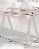 biurka Biurko 100cm sekretarzyk konsola drewniane 5