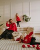 bluza bez kaptura damska Bluza oversize Santa Teddy dla mamy i taty 6