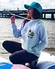 bluza z kapturem damska Błękitna bluza damska z kapturem Ahoj Przygodo 1