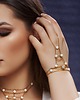 bransoletki z kamieni naturalnych Bransoletka z pierścionkiem Sexy Stones Woman - masa perłowa 1