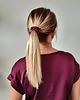 gumki do włosów Gumka jedwabna, scrunchie, gumka do włosów, gumka satynowa wrzosowy czar MINI 4