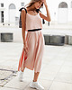 topy damskie Top First Rose Pink z kokardami 2