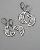 kolczyki wire wrapping Kolczyki księżyce kamień księżycowy wire wrapping 2