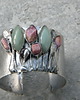 bransoletki z kamieni naturalnych Surowe rubiny     - BRANSOLETA MANKIET  CUFF 2