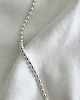 chokery Srebrny naszyjnik choker KULKA 3