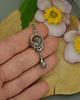 wisiory Długi wisiorek labradoryty wire wrapping 2