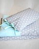 poduszki do pokoju dziecka Star Dreams -mint&grey 1