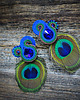 kolczyki soutache Peacock Eye-kolczyki soutache 1