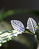 kolczyki srebrne Kolczyki srebrne Mini silver leaves 5