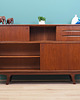 szafki Highboard tekowy, duński design, lata 60, produkcja: Dania 1