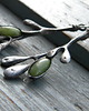 kolczyki wire wrapping nefryt -gałazki -  kolczyki 2