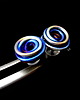 kolczyki wire wrapping tytanowy wir mini 1