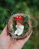 figurki i rzeźby Elf Muchomorek- Waldorf Toys 1