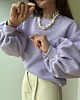 bluza bez kaptura damska Bluza Enjoyable lavender 4