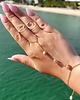 bransoletki z kamieni naturalnych Bransoletka z pierścionkiem Nude Stones 1