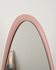 dodatki - różne Lustro Lipstick różowe, włoski design, lata 70, projektant: Rodolfo Bonetto 2