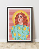grafiki i ilustracje Plakat "Lemon girl" 3