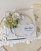 kartki scrapbooking Exploding box ślubny, kartka ślubna, pamiątka "White Roses 2" 3