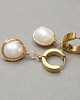 kolczyki pozłacane Kolczyki pozłacane Pearls [white] perły vol. 28  3