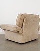 fotele Fotel kremowy Soffio, włoski design, lata 70, produkcja: Doimo 1