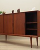 komody i szafki Highboard tekowy, duński design, lata 70, produkcja: Omann Jun 2