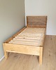 łóżka Dębowe łóżko pojedyncze drewniane - BD1 5