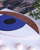 Ozdoby na ścianę Oko 3D Tuareg orzechowa powieka 2