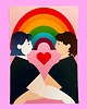 plakaty Plakat "Girls love" 1