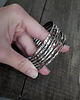 bransoletki srebrne BRANSOLETA OKRĄGŁA BANGLE (grubsza)- SREBRO. 2