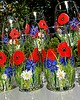 szklanki i kieliszki Zestaw - Kieliszki i szkalnki ręcznie malowane Polne Kwiaty, 8szt 3