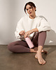 bluza bez kaptura damska Bluza do jogi JUST PERFECT Oversize Sweatshirt - vanilla s/m 1