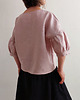 bluzki - inne Bluzka "COSMOS" old rose, 100% len S/M 7