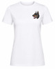 t-shirt damskie T-shirt z haftem DOBERMAN 1