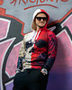 bluzy męskie Męska Bluza Expres Zamek DR.CROW White Red Skull 1