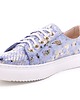 sneakersy damskie Sneakersy -  Trampki  skórzane    (6651) 3