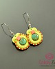 kolczyki soutache Kolorowe kolczyki sutasz - Lilly1 4