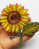 naszywki na ubrania Naszywka Sunflower 2