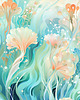 plakaty Plakat - floral 1