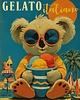 plakaty Plakat prl w kuchni   lody retro vinted 50cmx70cm 6